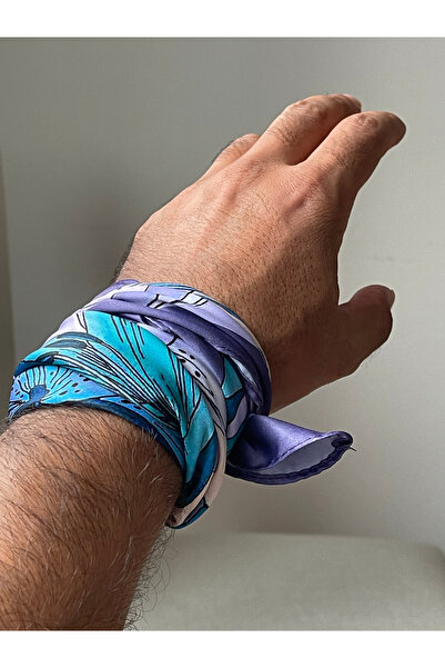 Rupen Kraft 45X50 cm Satin Bracelet Satin Scarf Satin Bracelet Bag Accessory Custom Pattern Satin Bracelet