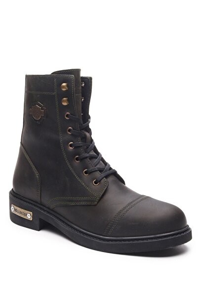 Bulldozer 220057 Olive Crazy Men's Boots