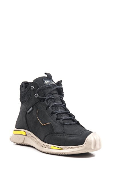 Bulldozer 240249 Siyah Nubuk Erkek Bot