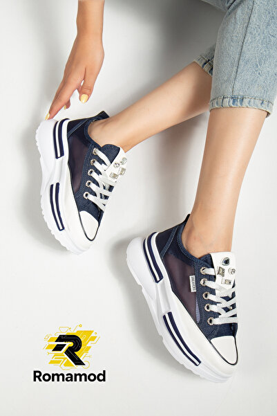 romamod spor ortopetik sneaker kadın ayakkabısı