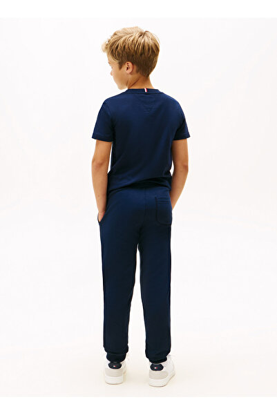 Tommy Hilfiger Lastikli Paça Lacivert Erkek Çocuk Eşofman Altı KB0KB09967C1G