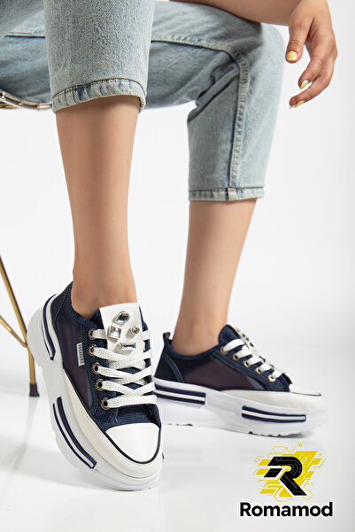 romamod spor ortopetik sneaker kadın ayakkabısı