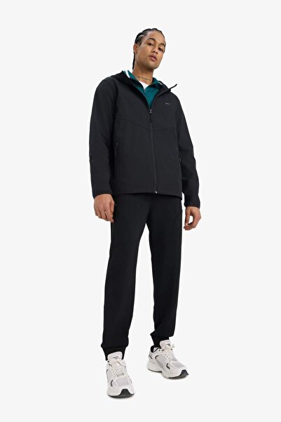 DeFacto DeFactoFit Водовідштовхувальний Regular Fit Капюшон на блискавці Softshell Дощовик A2122AX23WN
