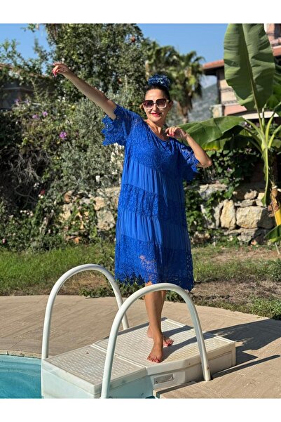 Punta Otantik NCC10337 Італійська шовкова сукня saks