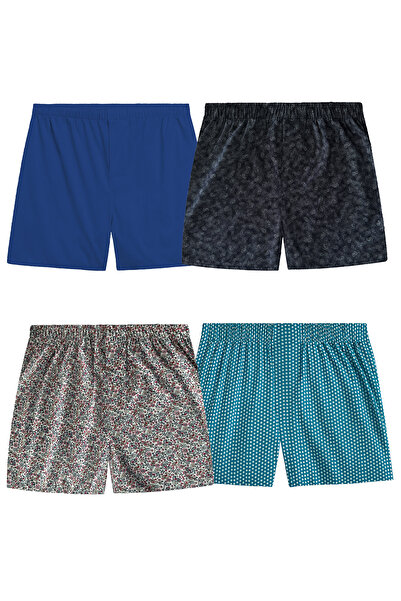 Yohannes Club Боксери чоловічі, набір з 5 «різних» боксерів, 100% бавовняна поплінова тканина, яскраві кольори, 5 штук