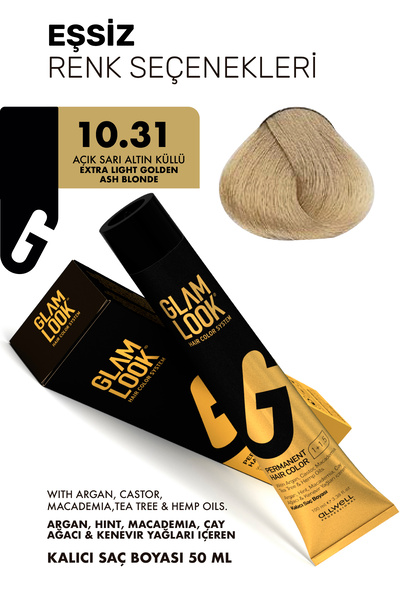 glam look Glamlook Kalıcı Saç Boyası