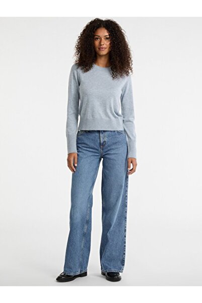 Guess Gj Ls Cn Women's Silk Blended Knitwear