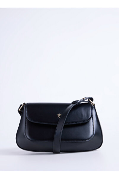 Fabrika Siyah Kadın Omuz Çantası CAROLINA-PANS