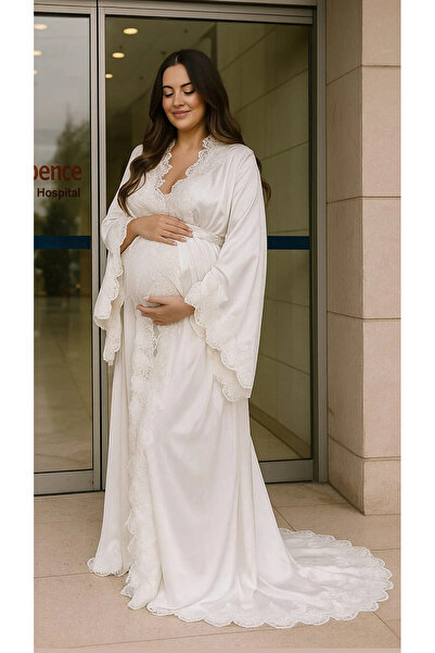 Tozpembebaby Maternity Dressing Gown