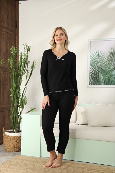 LİLA İÇ GİYİM Pyžamová súprava s dlhými rukávmi značky Interlock