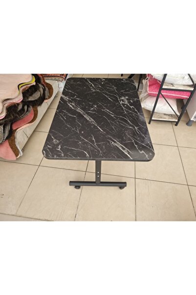 Textile House Tekerlekli Orta Sehpa Çalışma Masası Yemek Masası 60x90 Cm