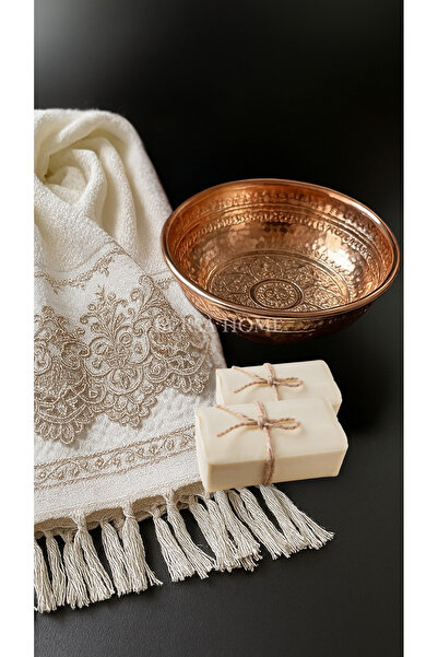 Bursa Home Orjinal Bakır Hamam Tası Çeyizlik & Hediyelik & Gelin Hamamı