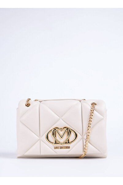 Love Moschino Ekru Kadın Omuz Çantası JC4041PP1N110