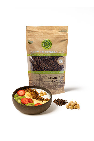 GLUTENSİZ FABRİKA Fındık Ve Kakaolu Yulaf & Karabuğday Granola 300 G (GLÜTENSİZ & VEGAN)