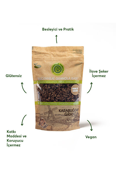 GLUTENSİZ FABRİKA Fındık Ve Kakaolu Yulaf & Karabuğday Granola 300 G (GLÜTENSİZ & VEGAN)