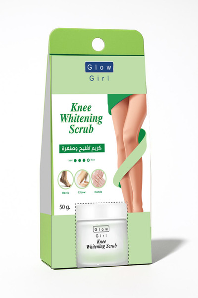 GLOW GİRL كريم صنفرة لمنطقة الركبة والأكواع
