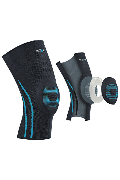 VİZOR ÖRME PATELLA VE FLEXİBLE DESTEKLİ DİZLİK