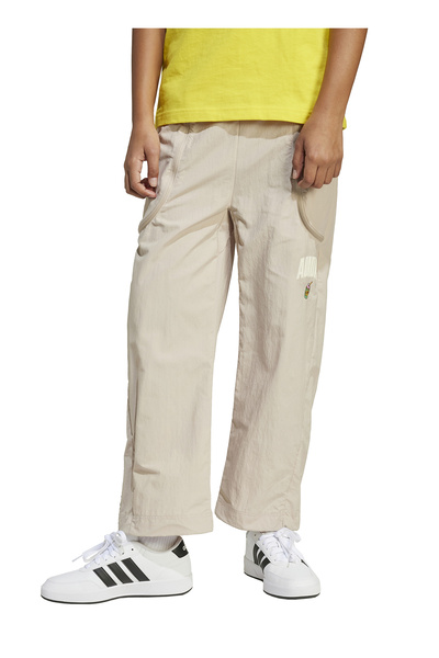 adidas Elastic Leg Beige Boys' Sweatpants Jl9182 J Sim Pnt
