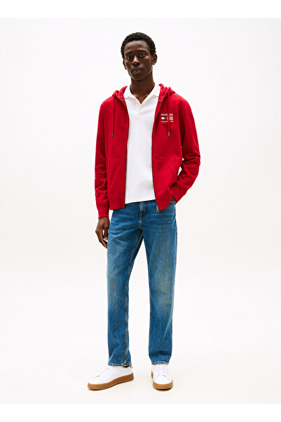Tommy Hilfiger Kapüşon Yaka Kırmızı Erkek Sweatshırt MW0MW39691XLD_AMERICANA ...
