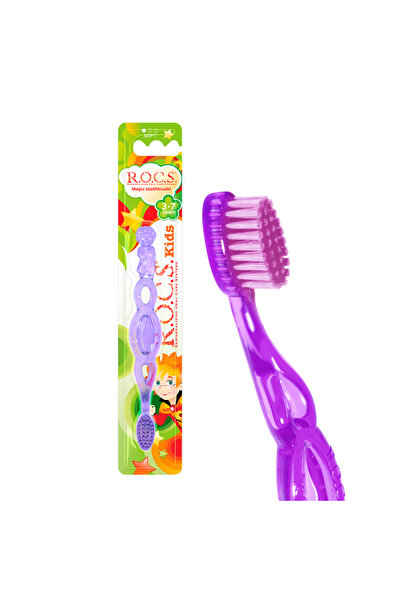R.O.C.S. Rocs Kıds 3-7 Yaş Diş Fırçası - Mor Renk