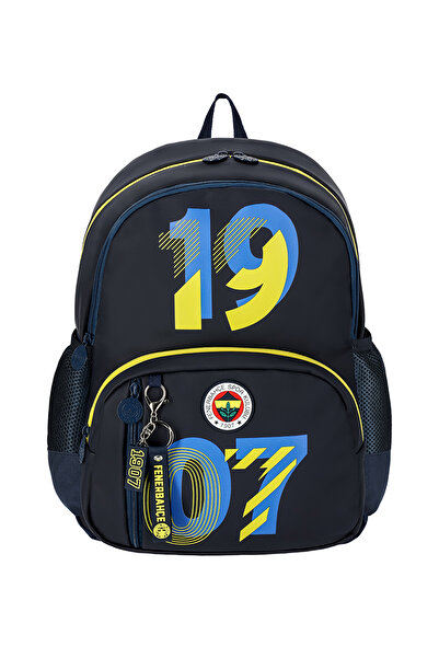 Fenerbahçe Sarı - Lacivert Erkek Çocuk Sırt Çantası 25743-FENERBAHÇE 1907 OKU...
