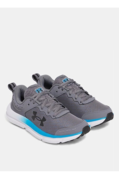 Under Armour Gri Erkek Çocuk Koşu Ayakkabısı 3026182-012-UA BGS Assert 10