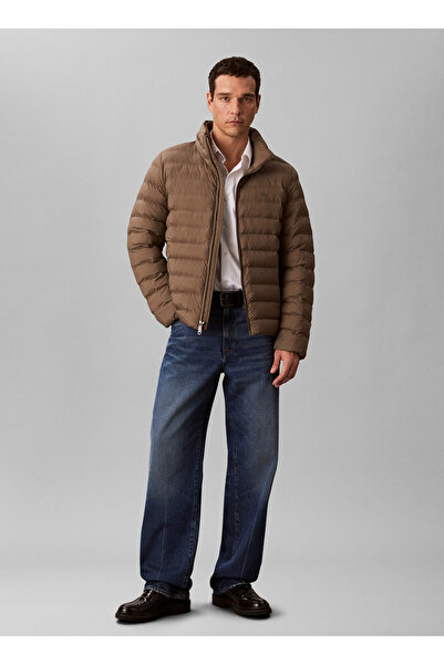 Calvin Klein Jeans Kahve Erkek Mont LV04RC511GPDK LS NYLON LT WT HOODED