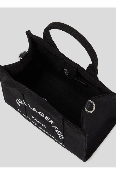 Karl Lagerfeld Deri Siyah Kadın El Çantası A3W50118999