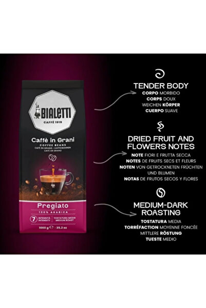 Bialetti Pregiato (Milano) Çekirdek Kahve 1 Kg