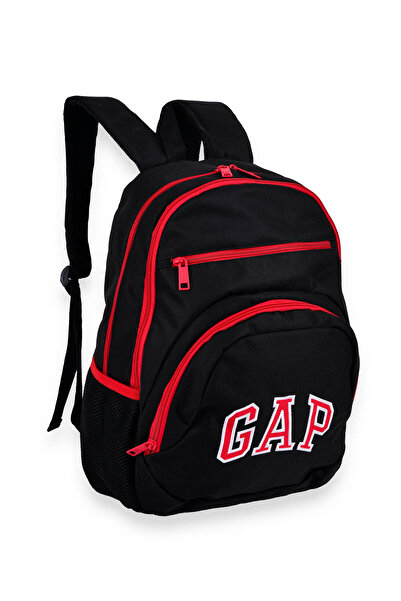 GAP Black Boy's Backpack 12866-Gap Double Compartment Backpack