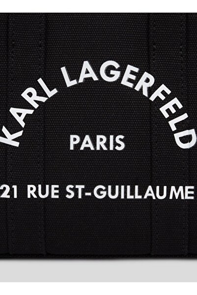 Karl Lagerfeld Deri Siyah Kadın El Çantası A3W50118999