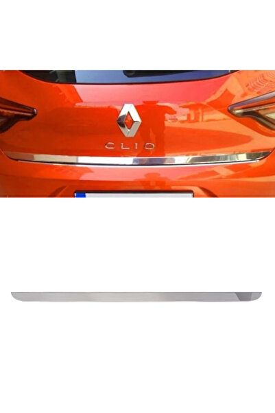 Genel Markalar Renault Clio 5 Uyumlu Krom Bagaj Alt Çıtası 2020 > Paslanmaz Ç...