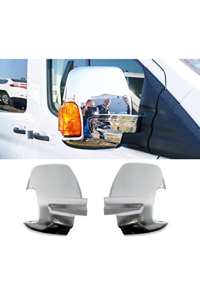 MYTUNİNG Transit 2014 Ve Üzeri Krom Ayna Kapağı 2 Prç Paslanmaz Çelik