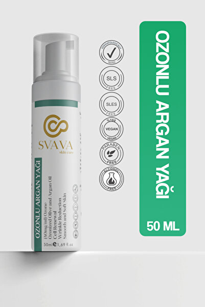 Svava Ozonlu Argan Yağı – ve Kırışıklık Karşıtı Bakım 50 ml