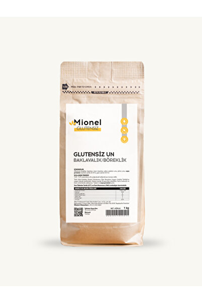 Mionel Glutensiz Baklava Böreklik Un 1 kg