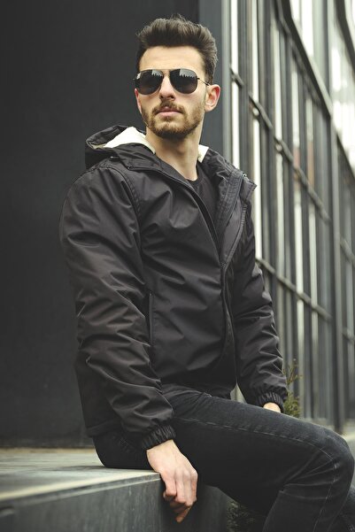 Oksit Bondichk Kürklü Suya Dayanıklı Slim Fit Kaban