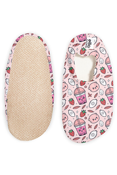 Ella Bonna Non-Slip Sole, Unisex Baby, Children's Sea Shoes, Pool Booties, Milkshake