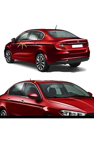 Genel Markalar Fiat Egea Krom Cam Çıtası Full Set Çerçeve