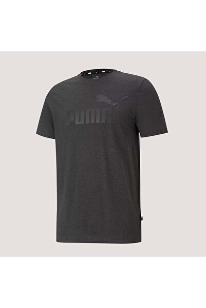 Puma 58673607 Ανδρικό μπλουζάκι με μαύρο μεγάλο λογότυπο