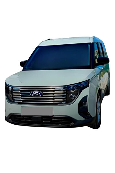 MYTUNİNG Ford Tourneo Courier Krom Ön Panjur 8 Prç 2024 ve Üzeri Paslanmaz Çelik