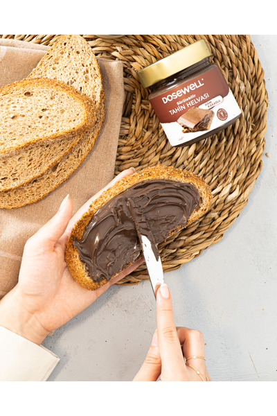 Dosewell Sade & Cocoa Spreadable Tahini Halva 250 Gr / Pack of 2