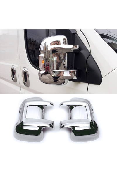 MYTUNİNG Fiat Ducato Abs Krom Kaplama Ayna Kapağı 2 Prç. 2006 -2023 Arası Abs...