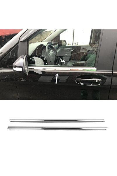 MYTUNİNG Mercedes Vito W447 Krom Cam Çıtası 2 parça P.çelik 2014 Ve Üzeri