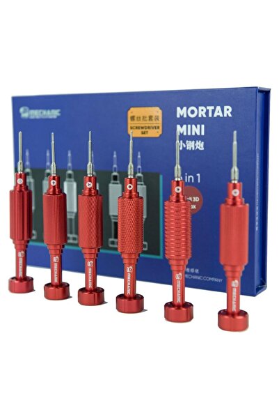 MECHANIC Mortar Mini iShell 3D Max 6 Parça Tornavida Seti