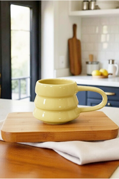 FH finehome Elly Pine Mug Yellow 225 ml