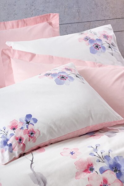 Cotton Box Modeline Tek Kişilik Nevresim Takımı Jayda Pembe