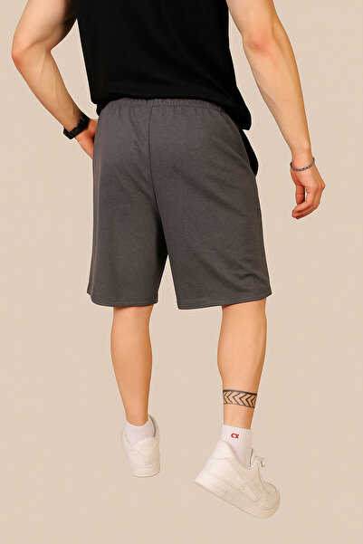 EydaMoon Men's Bermuda Regular 2 Thread Basic Summer Relaxed Cut Shorts