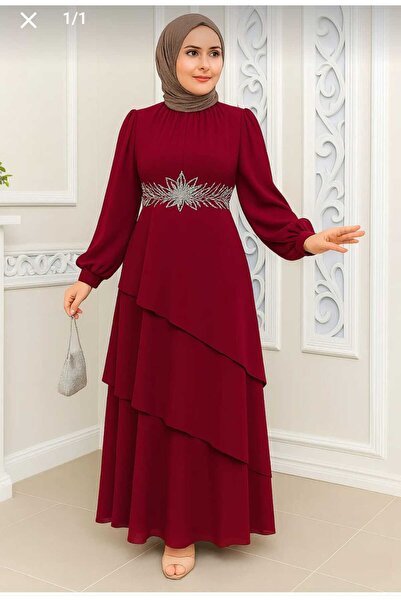 KLASS LİFE ŞİFON ELBİSE