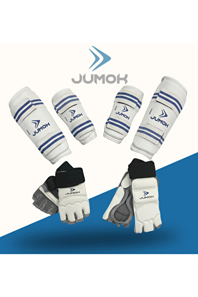 JUMOK Taekwondo Koruyucu Set-Takım Taekwondo Kol Kaval Koruyucu/Taekwondo Ayaküstü Ve Eldiven