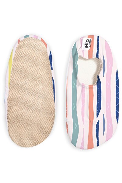 Ella Bonna Unisex Βρεφικά και παιδικά παπούτσια για θάλασσα και πισίνα - Αντιολισθητική σόλα, έγχρωμες ρίγες